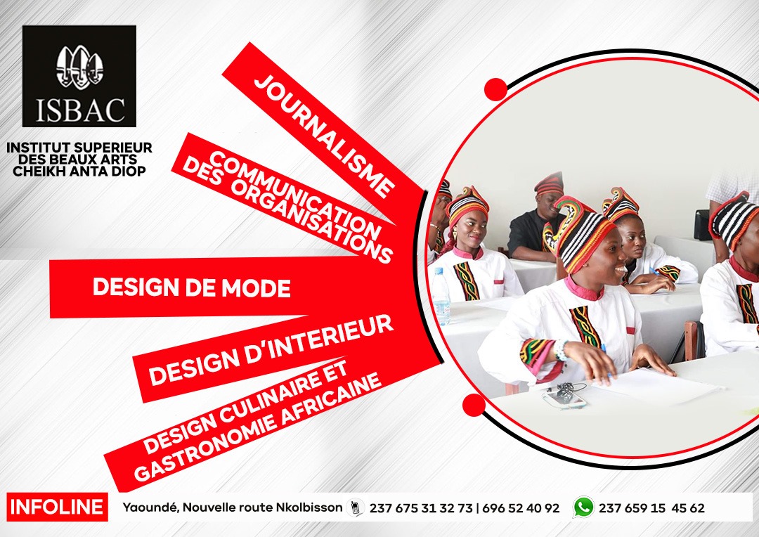 Banner - Institut des Beaux-arts CHEIKH ANTA DIOP (ISBAC)