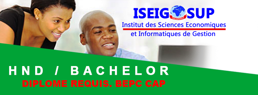 Banner - Institut des Sciences Economiques et Informatique de Gestion (ISEIG)