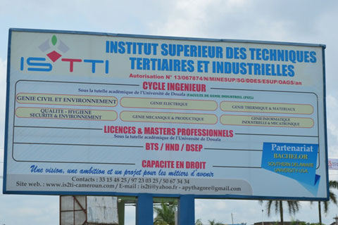 Banner - Institut Supérieur des Techniques Tertiaires et Industrielles (ISTTI)