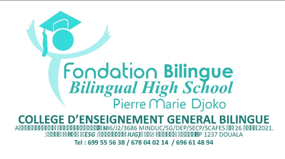 Banner - FONDATION BILINGUE PIERRE MARIE  DJOKO