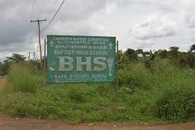 Banner - BAPTIST HIGH SCHOOL KANG BAROMBI