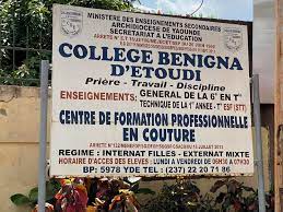 Banner - COLLEGE BENIGNA D\'ETOUDI
