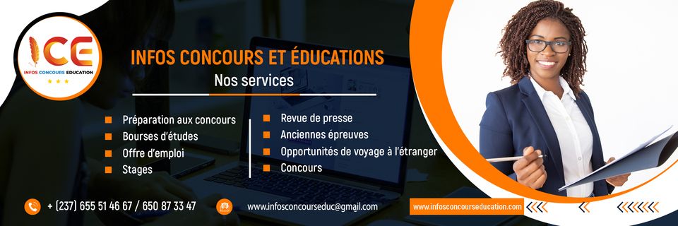 Banner - Infos concours et éducations